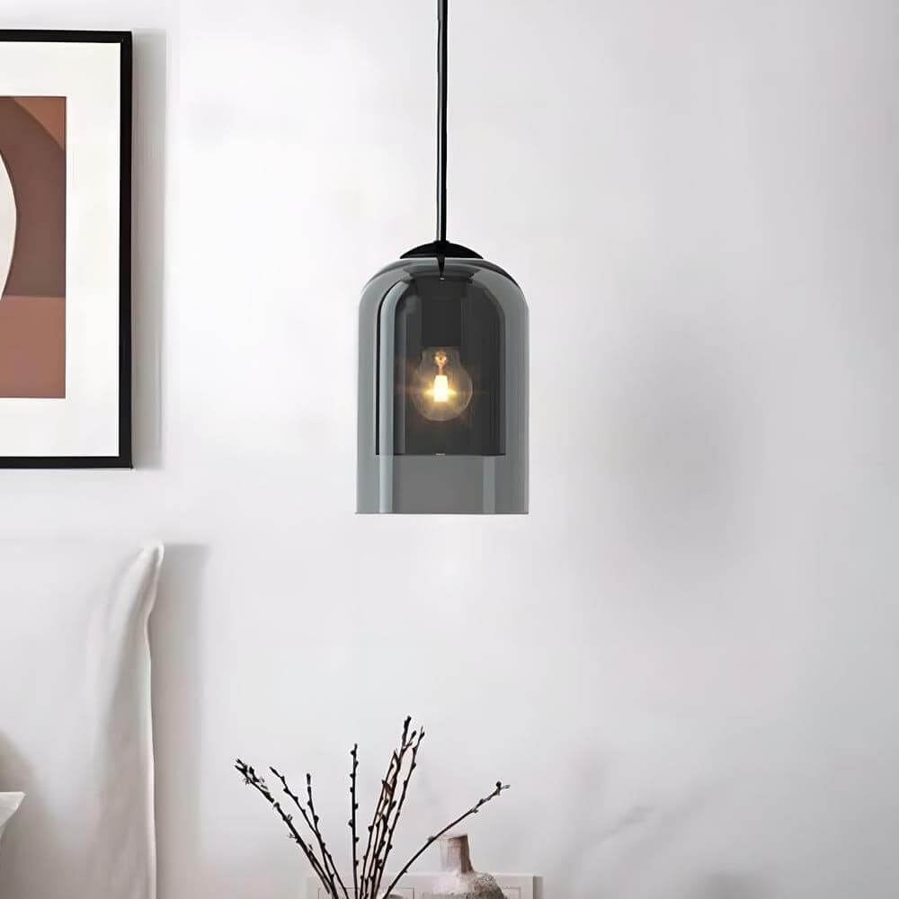 Contemporary Glass Hanging Lamp for Kitchen Island and Dining Room | Vinlighting | Vinlighting