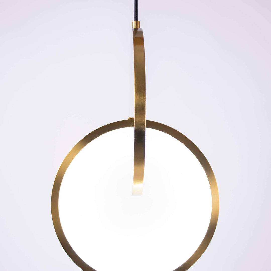 Disc Pendant Light | Mid Century Modern Hanging Lamp for Home Office | Vinlighting | Vinlighting