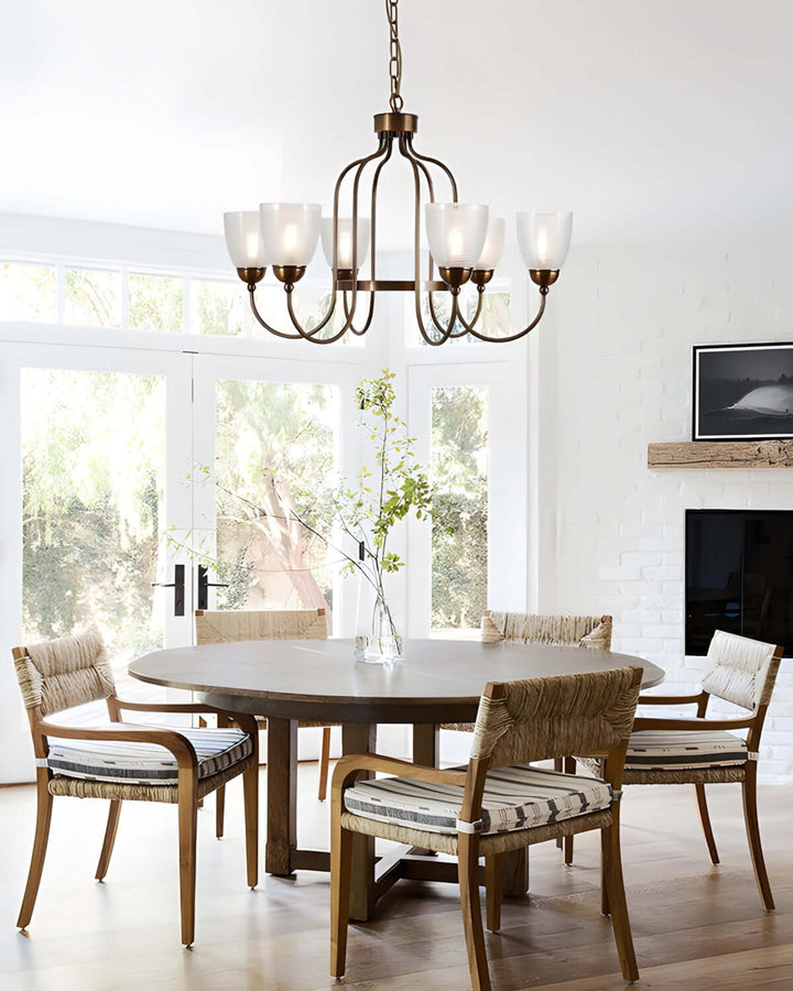 Dyzon Chandelier - Nordic Minimalist Lighting for Living Room