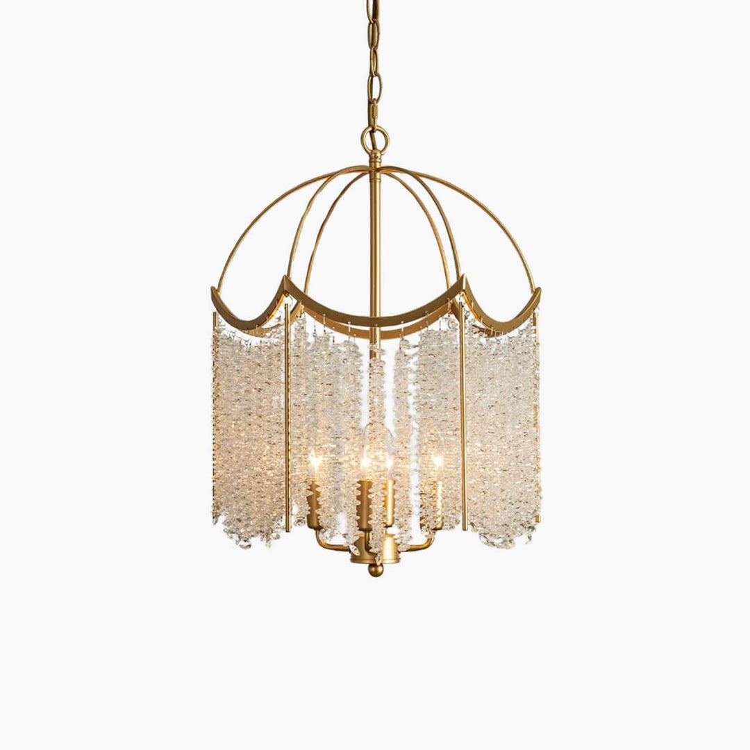 Elonique Chandelier – Contemporary Vintage Crystal Light