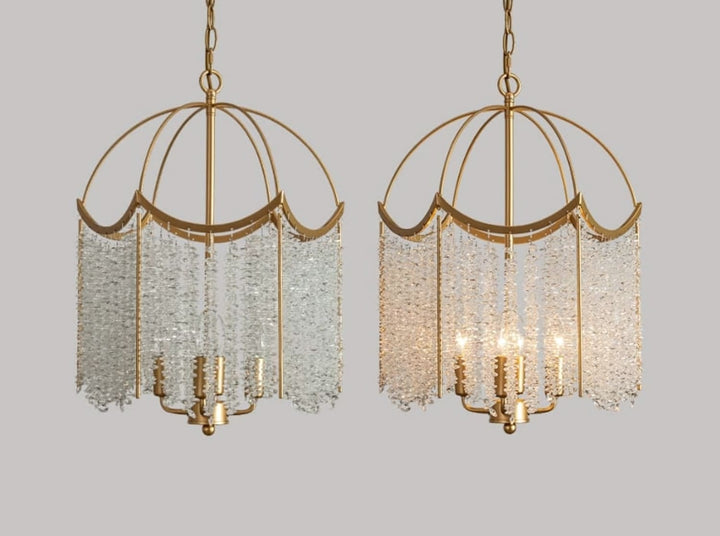 Elonique Chandelier – Contemporary Vintage Crystal Light