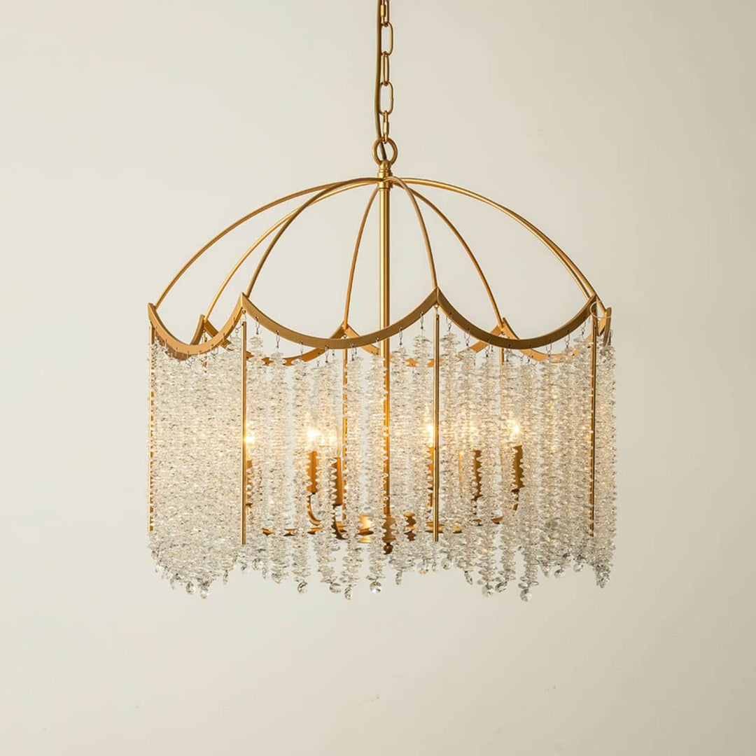 Elonique Chandelier – Contemporary Vintage Crystal Light
