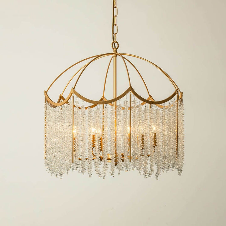 Elonique Chandelier – Contemporary Vintage Crystal Light