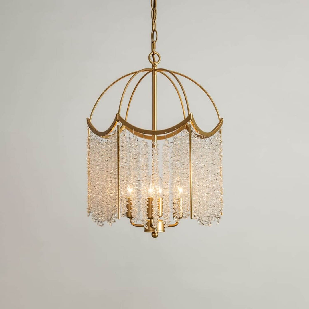 Elonique Chandelier – Contemporary Vintage Crystal Light