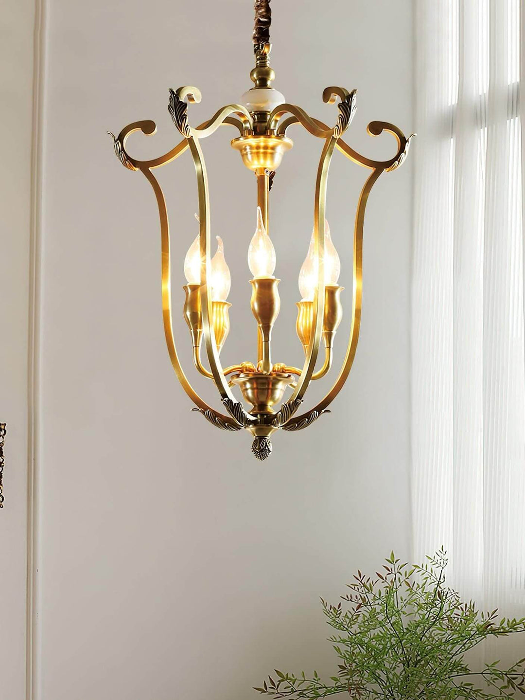 Elyra Vuno Chandelier – Classic American Retro Lighting Decor