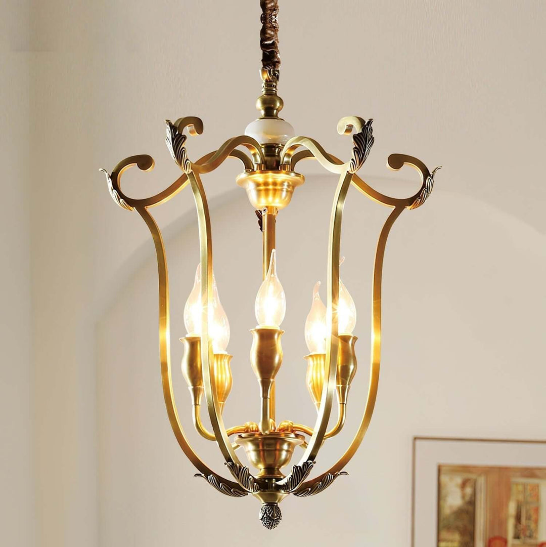 Elyra Vuno Chandelier – Classic American Retro Lighting Decor