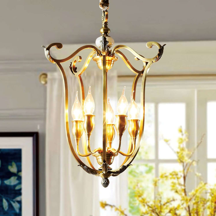 Elyra Vuno Chandelier – Classic American Retro Lighting Decor