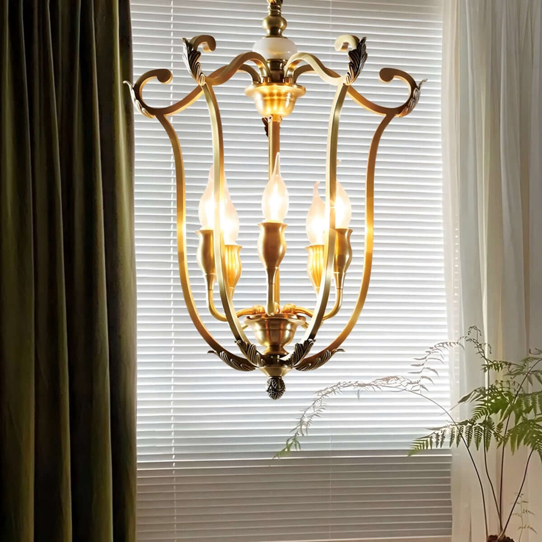 Elyra Vuno Chandelier – Classic American Retro Lighting Decor