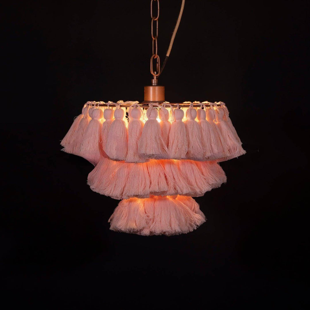 Fela Tassel Pendant Light | Boho Hanging for Bedroom & Living Room | Vinlighting | Vinlighting