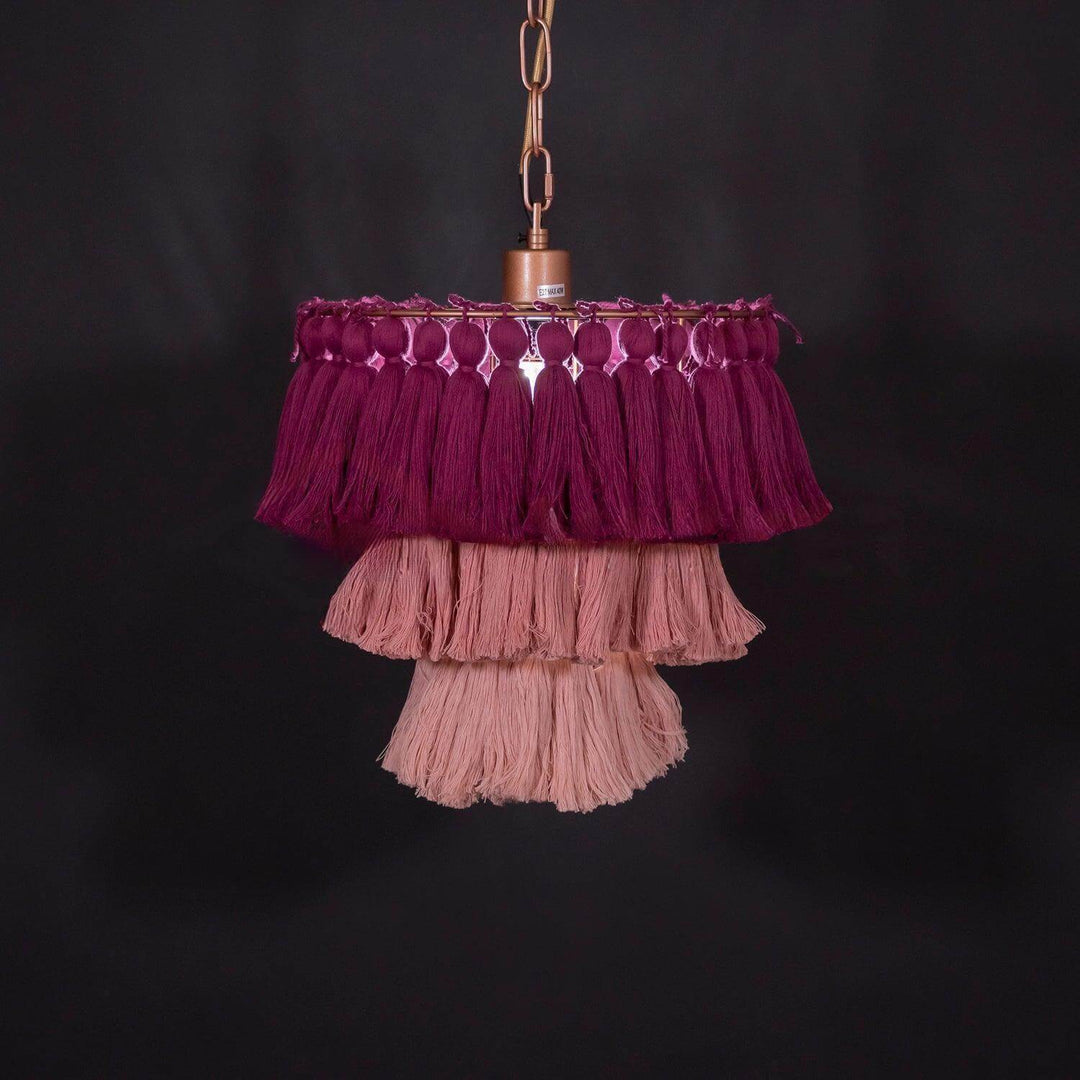 Fela Tassel Pendant Light | Boho Hanging for Bedroom & Living Room | Vinlighting | Vinlighting