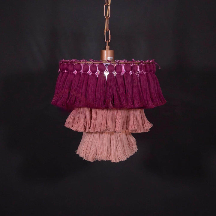 Fela Tassel Pendant Light | Boho Hanging for Bedroom & Living Room | Vinlighting | Vinlighting