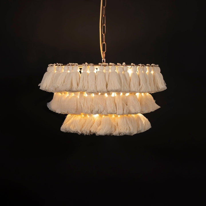 Fela Tassel Pendant Light | Boho Hanging for Bedroom & Living Room | Vinlighting | Vinlighting