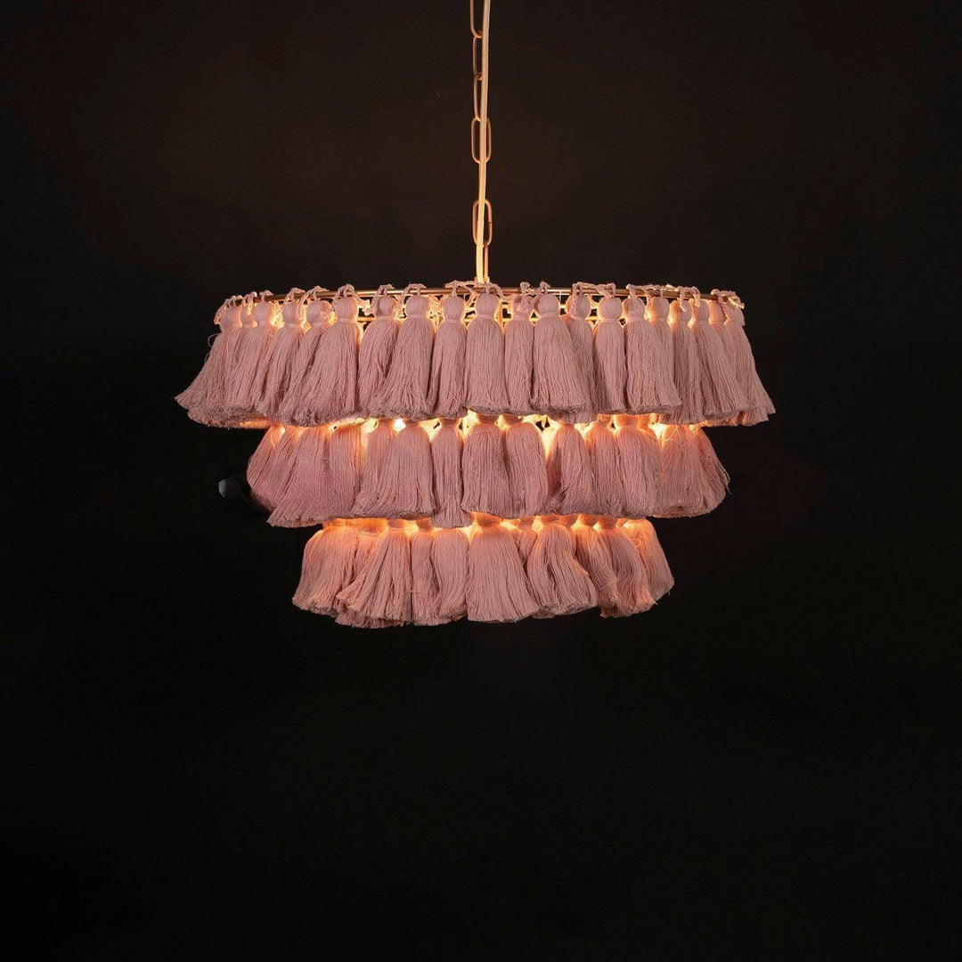 Fela Tassel Pendant Light | Boho Hanging for Bedroom & Living Room | Vinlighting | Vinlighting