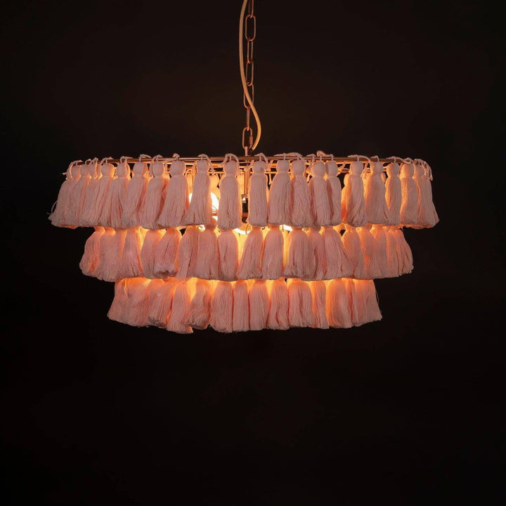 Fela Tassel Pendant Light | Boho Hanging for Bedroom & Living Room | Vinlighting | Vinlighting
