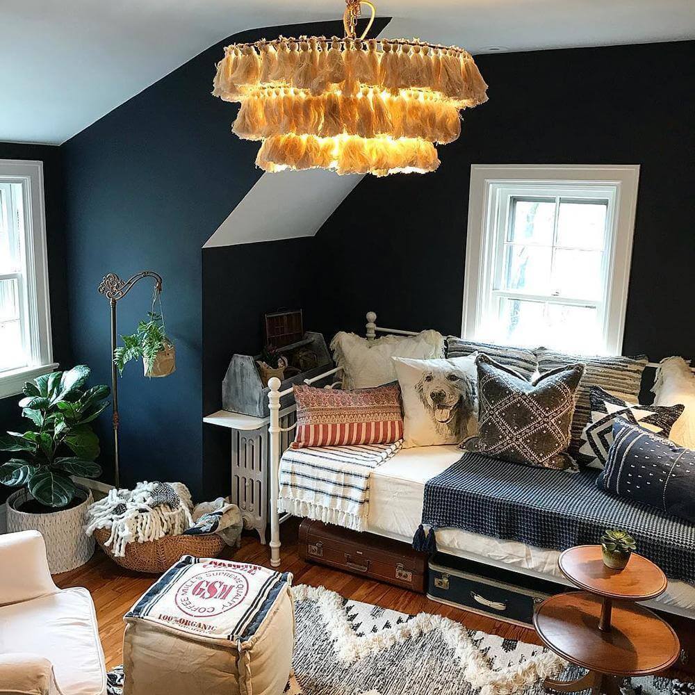 Fela Tassel Pendant Light | Boho Hanging for Bedroom & Living Room | Vinlighting | Vinlighting