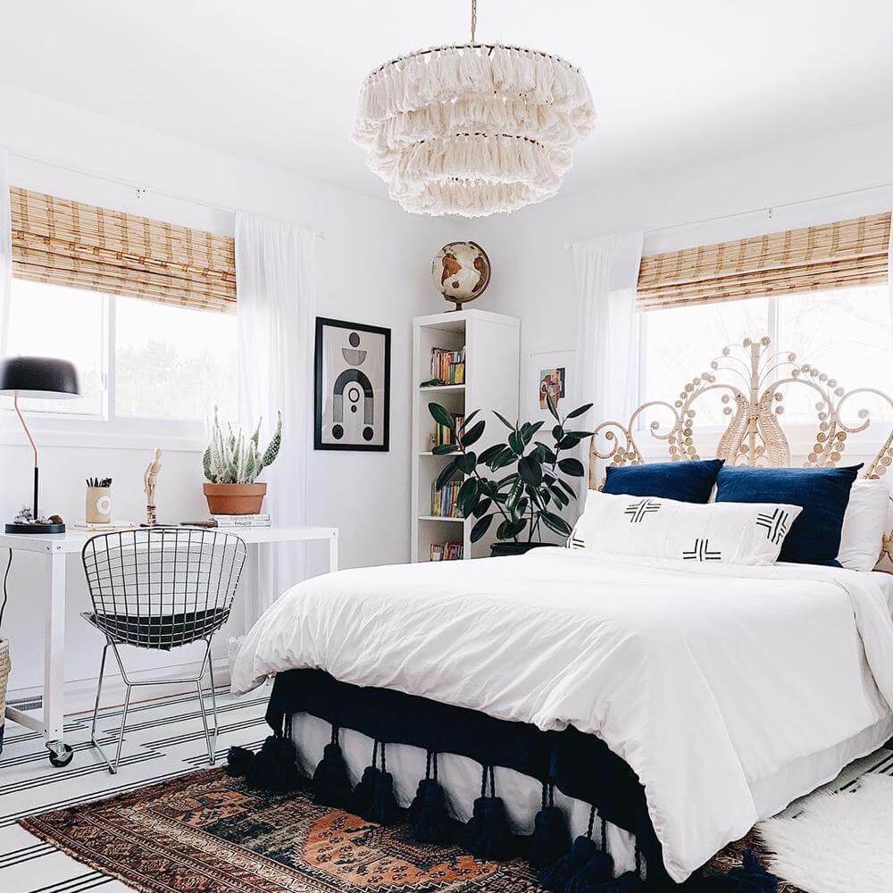 Fela Tassel Pendant Light | Boho Hanging for Bedroom & Living Room | Vinlighting | Vinlighting