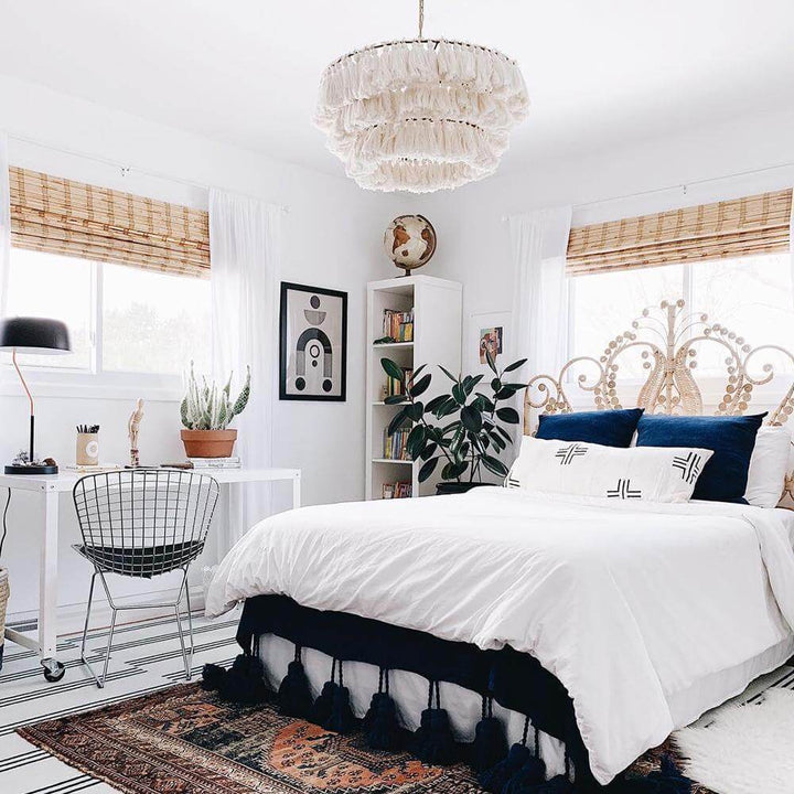 Fela Tassel Pendant Light | Boho Hanging for Bedroom & Living Room | Vinlighting | Vinlighting