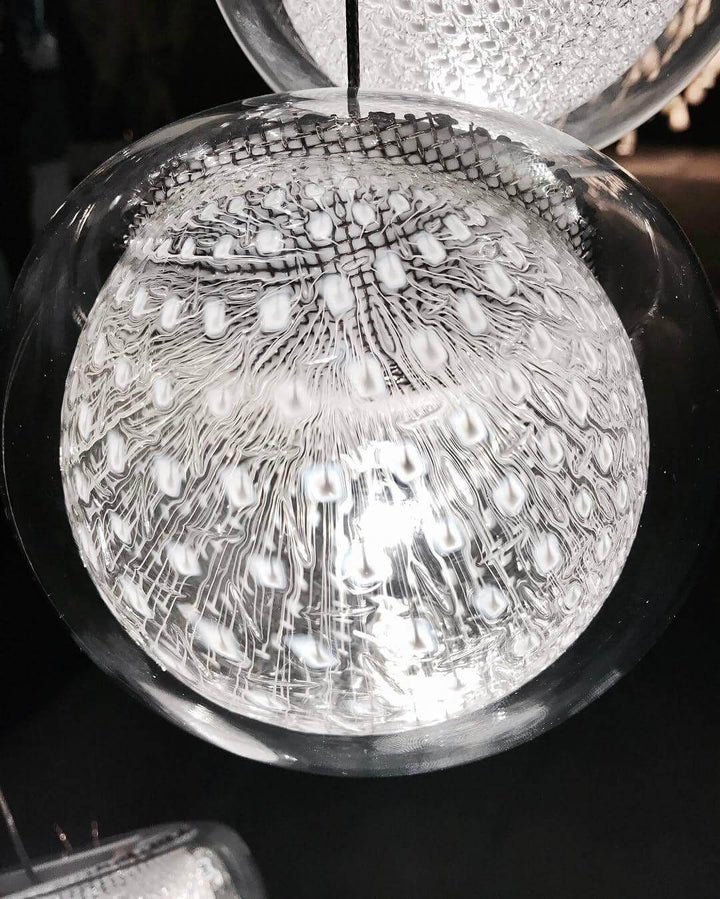 Glass Globe 76 Pendant Light | Mesh Glass Chandelier | Vinlighting | Vinlighting | Vinlighting