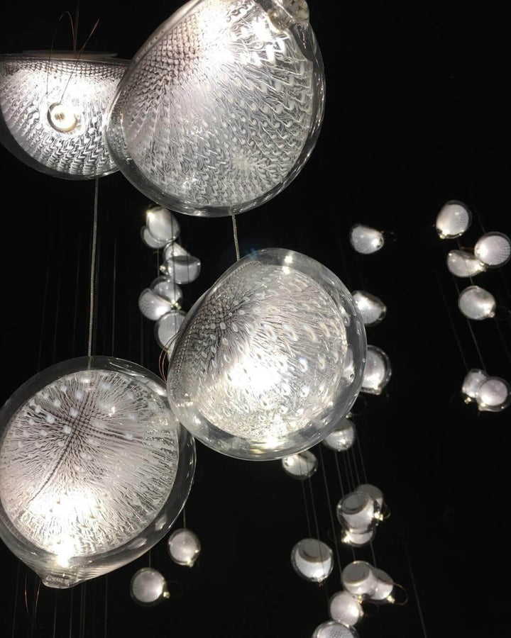 Glass Globe 76 Pendant Light | Mesh Glass Chandelier | Vinlighting | Vinlighting | Vinlighting