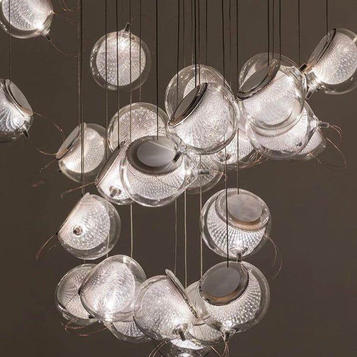 Glass Globe 76 Pendant Light | Mesh Glass Chandelier | Vinlighting | Vinlighting | Vinlighting