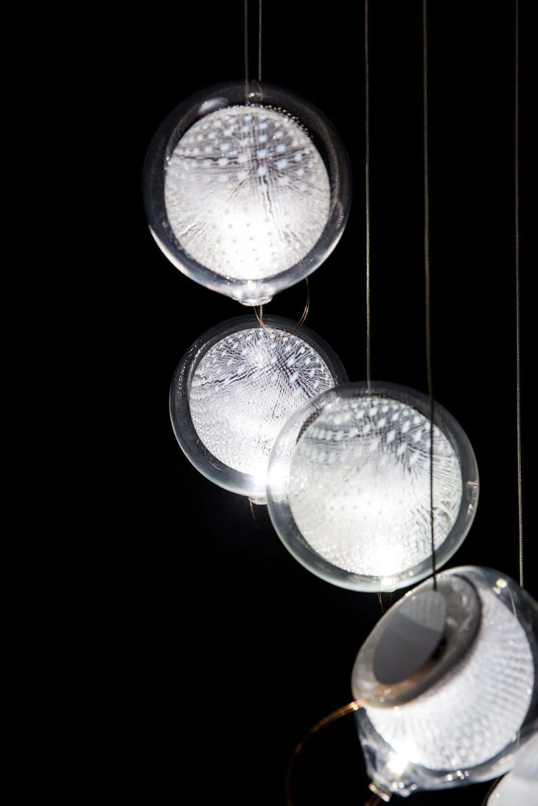 Glass Globe 76 Pendant Light | Mesh Glass Chandelier | Vinlighting | Vinlighting | Vinlighting