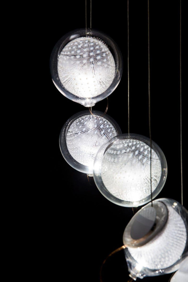 Glass Globe 76 Pendant Light | Mesh Glass Chandelier | Vinlighting | Vinlighting | Vinlighting