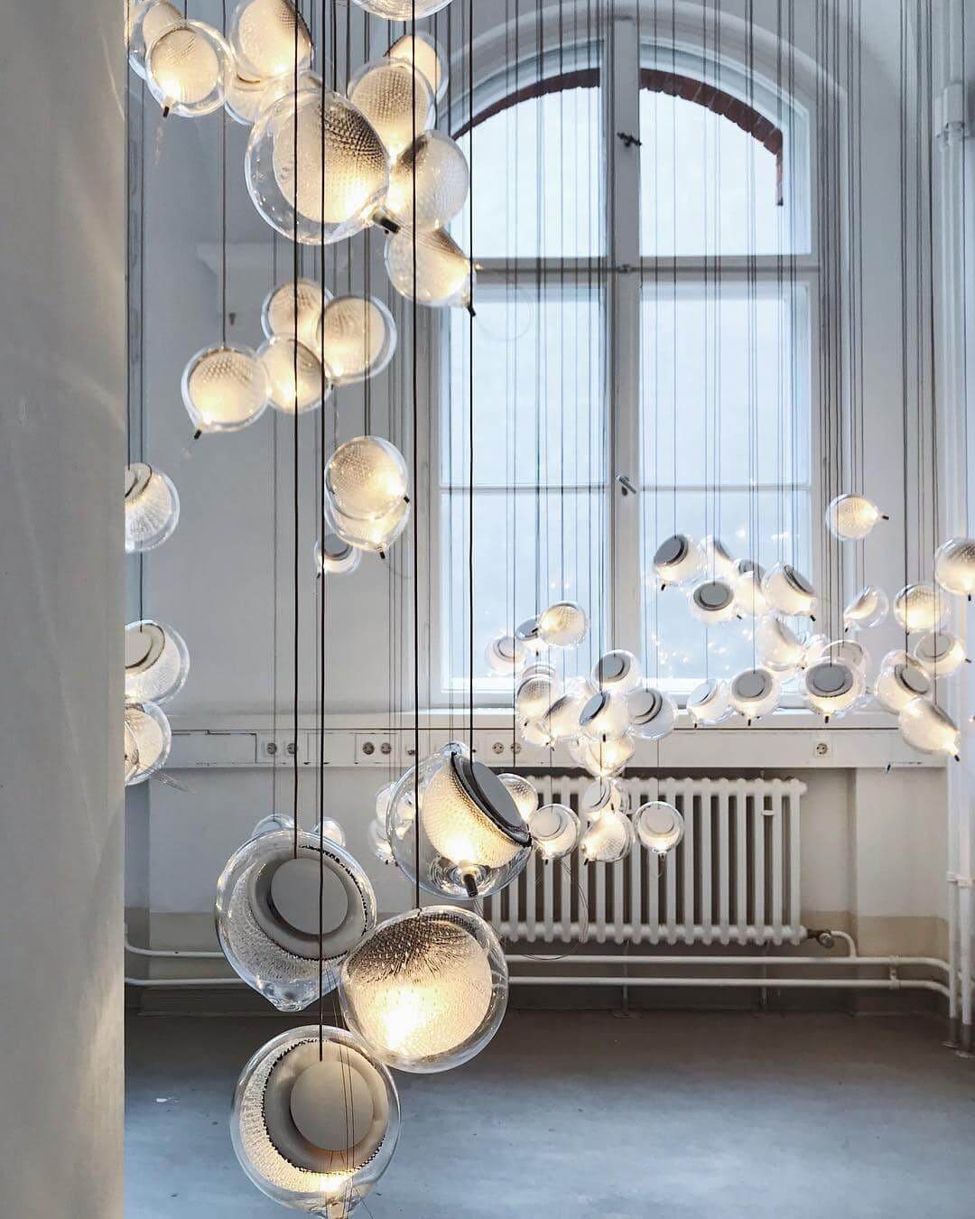 Glass Globe 76 Pendant Light | Mesh Glass Chandelier | Vinlighting | Vinlighting | Vinlighting