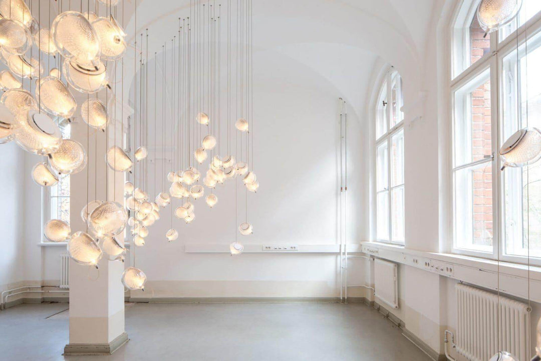 Glass Globe 76 Pendant Light | Mesh Glass Chandelier | Vinlighting | Vinlighting | Vinlighting