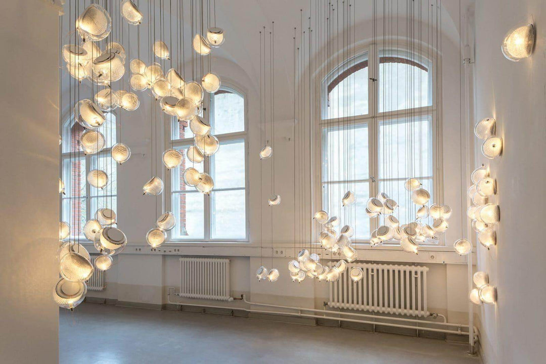 Glass Globe 76 Pendant Light | Mesh Glass Chandelier | Vinlighting | Vinlighting | Vinlighting