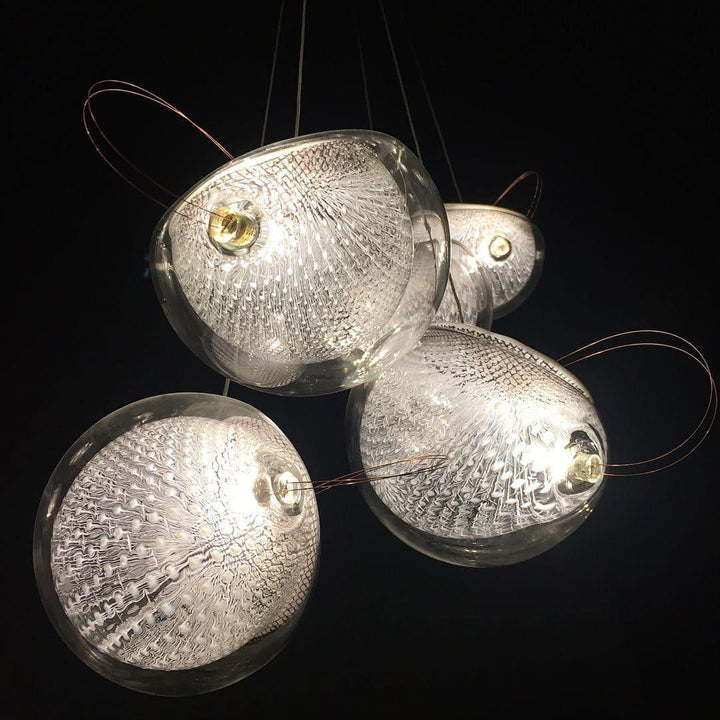 Glass Globe 76 Pendant Light | Mesh Glass Chandelier | Vinlighting | Vinlighting | Vinlighting
