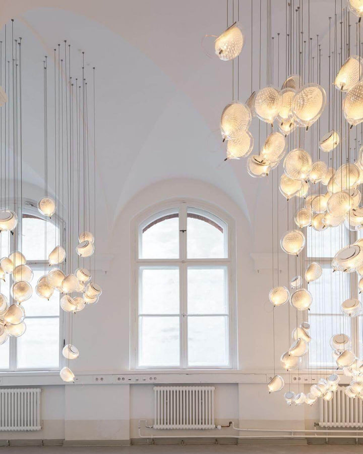 Glass Globe 76 Pendant Light | Mesh Glass Chandelier | Vinlighting | Vinlighting | Vinlighting