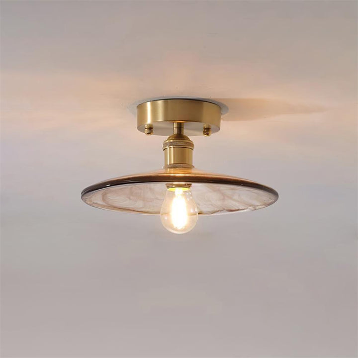 Heaney Ceiling Light – Retro-Inspired Glass Light Fixture | Vinlighting | Vinlighting