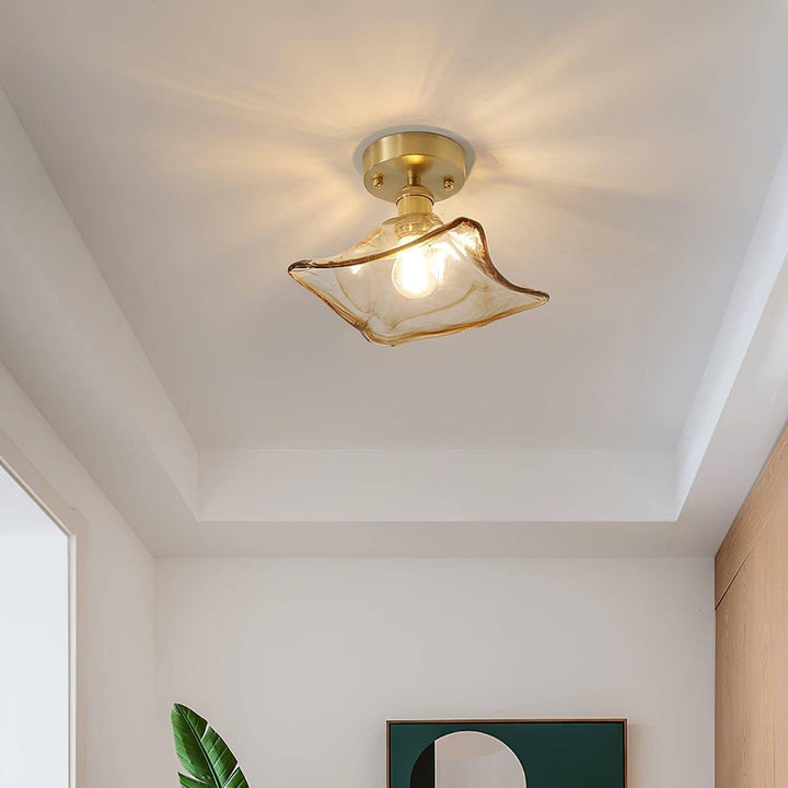 Heaney Ceiling Light – Retro-Inspired Glass Light Fixture | Vinlighting | Vinlighting