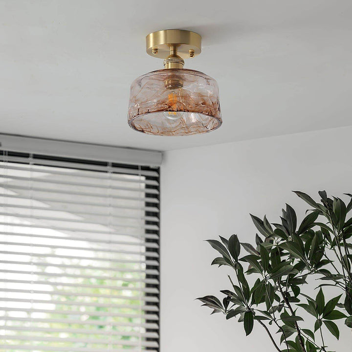 Heaney Ceiling Light – Retro-Inspired Glass Light Fixture | Vinlighting | Vinlighting