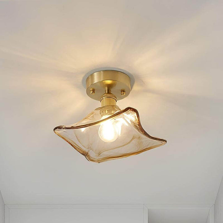Heaney Ceiling Light – Retro-Inspired Glass Light Fixture | Vinlighting | Vinlighting