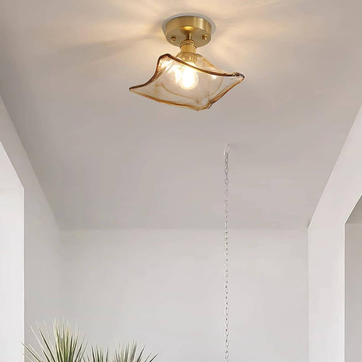 Heaney Ceiling Light – Retro-Inspired Glass Light Fixture | Vinlighting | Vinlighting