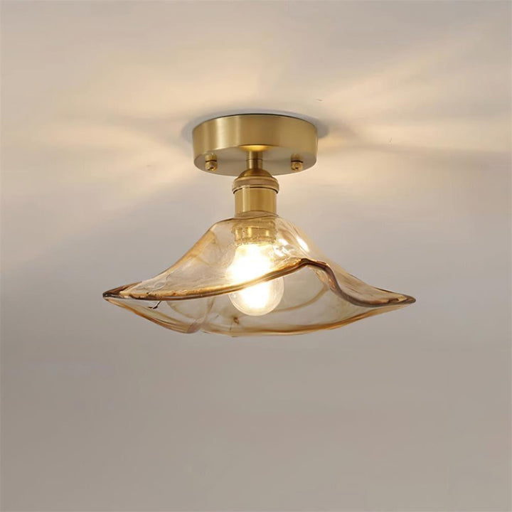 Heaney Ceiling Light – Retro-Inspired Glass Light Fixture | Vinlighting | Vinlighting