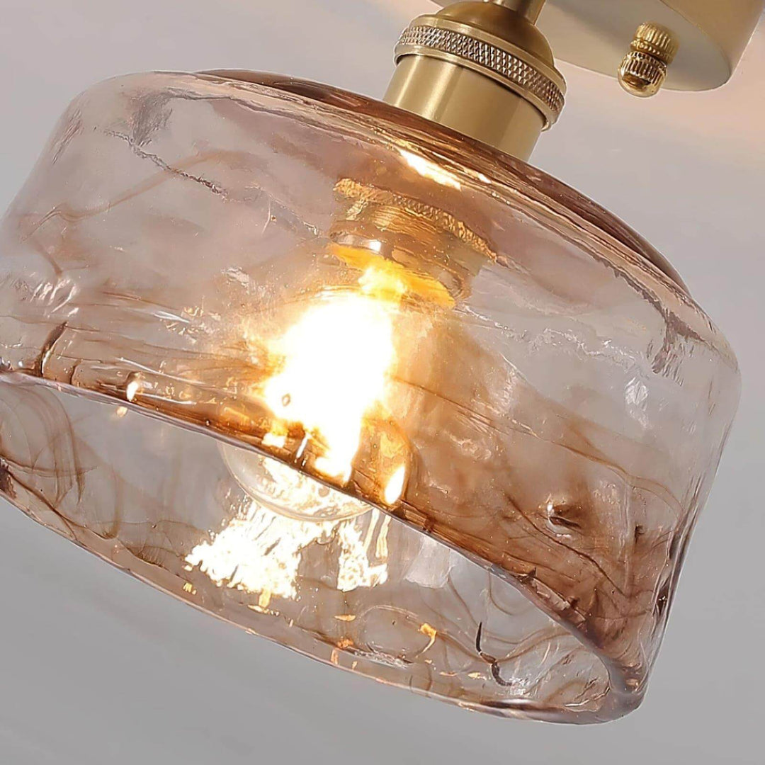 Heaney Ceiling Light – Retro-Inspired Glass Light Fixture | Vinlighting | Vinlighting
