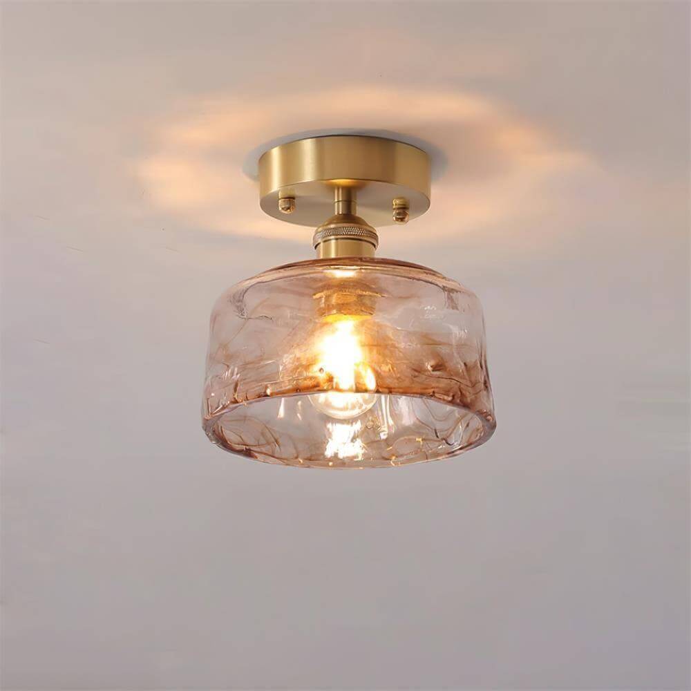 Heaney Ceiling Light – Retro-Inspired Glass Light Fixture | Vinlighting | Vinlighting