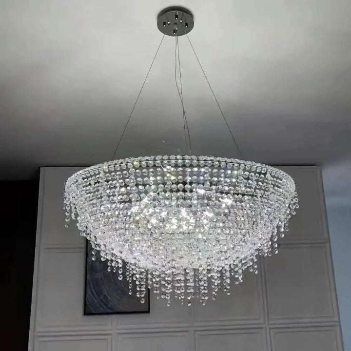Jovira Crystal Chandelier – Modern Elegant Luxurious Lighting