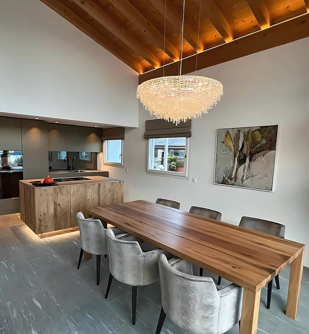 Jovira Crystal Chandelier – Modern Elegant Luxurious Lighting