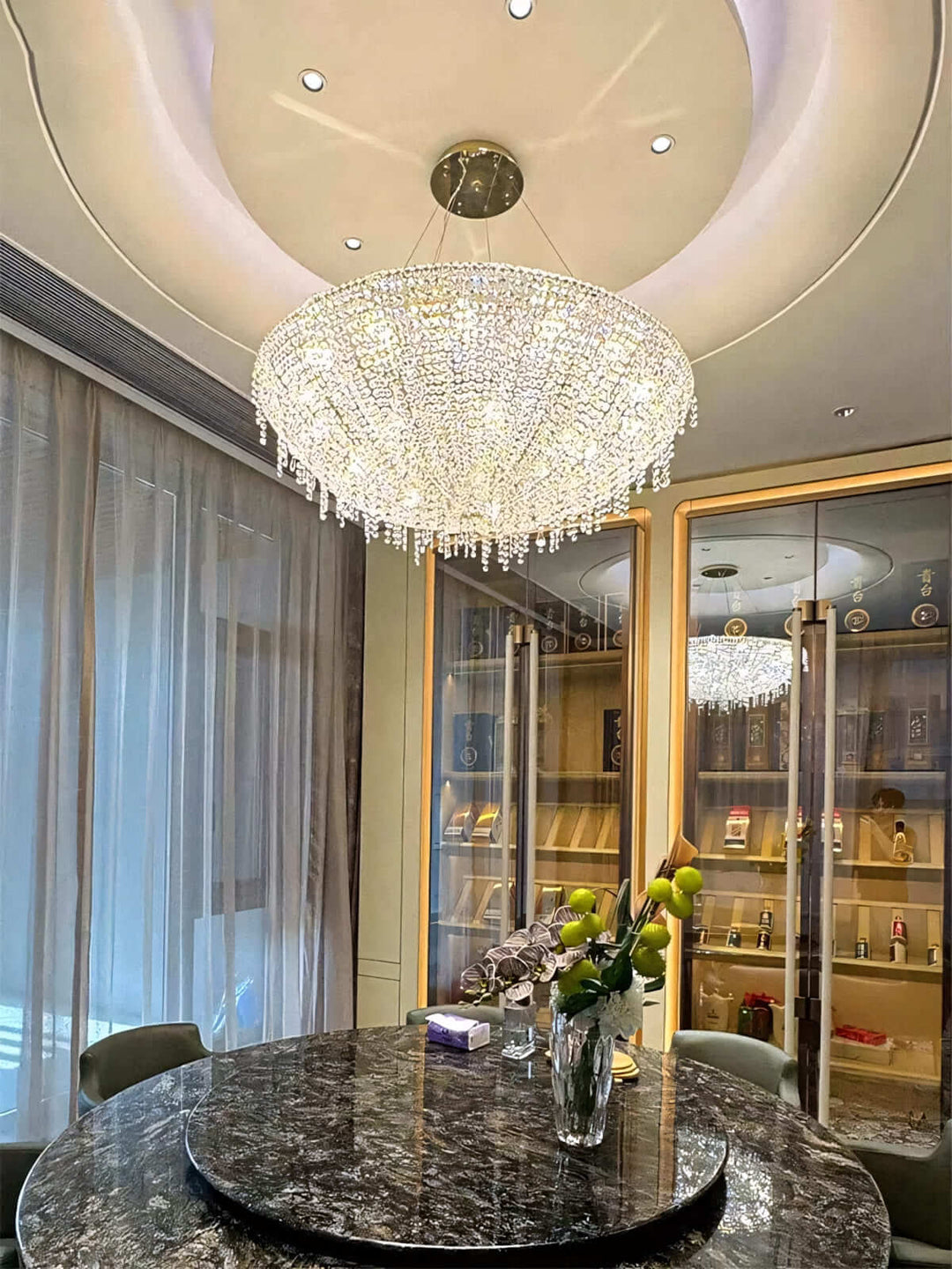 Jovira Crystal Chandelier – Modern Elegant Luxurious Lighting