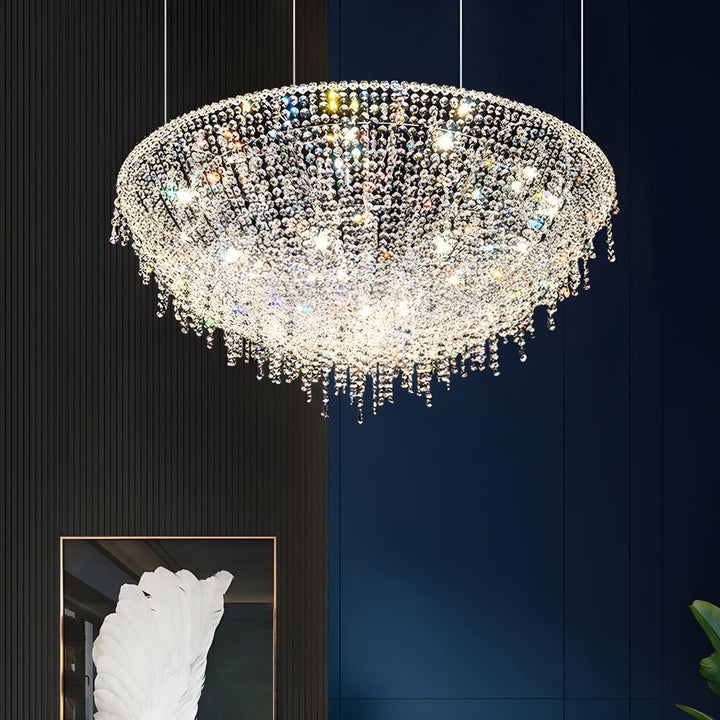 Jovira Crystal Chandelier – Modern Elegant Luxurious Lighting