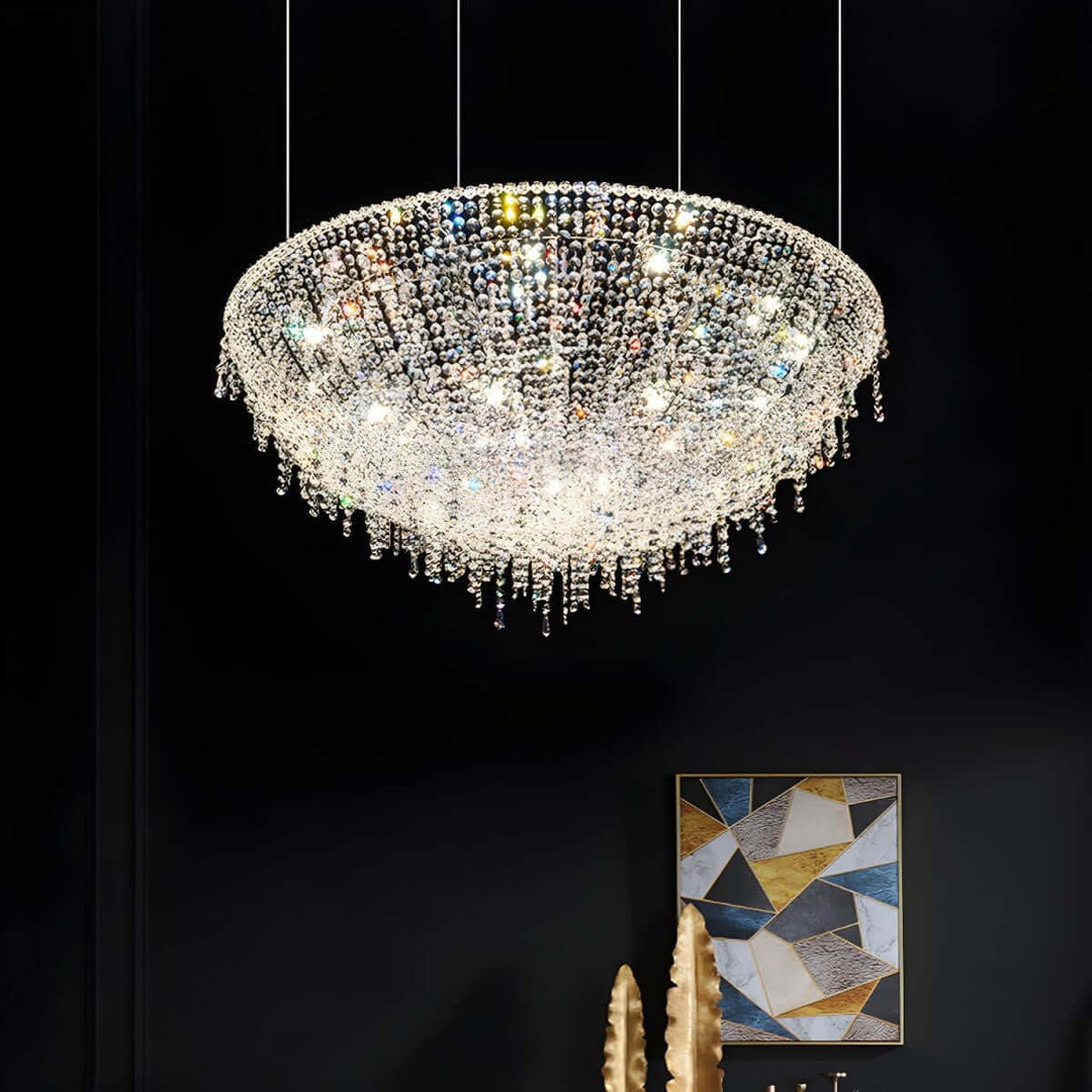 Jovira Crystal Chandelier – Modern Elegant Luxurious Lighting