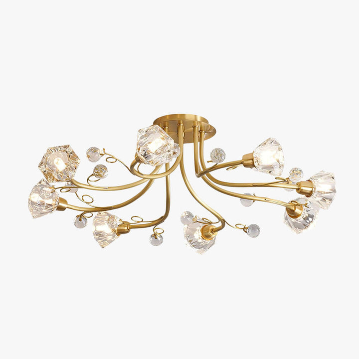Kavroli Ceiling Light – Nordic Luxury Crystal Ceiling Light