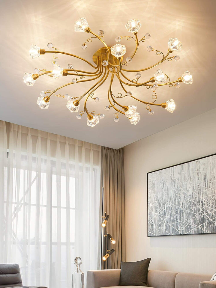 Kavroli Ceiling Light – Nordic Luxury Crystal Ceiling Light