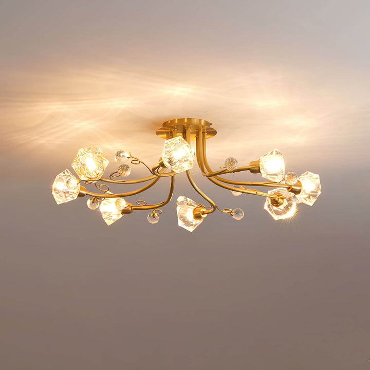 Kavroli Ceiling Light – Nordic Luxury Crystal Ceiling Light