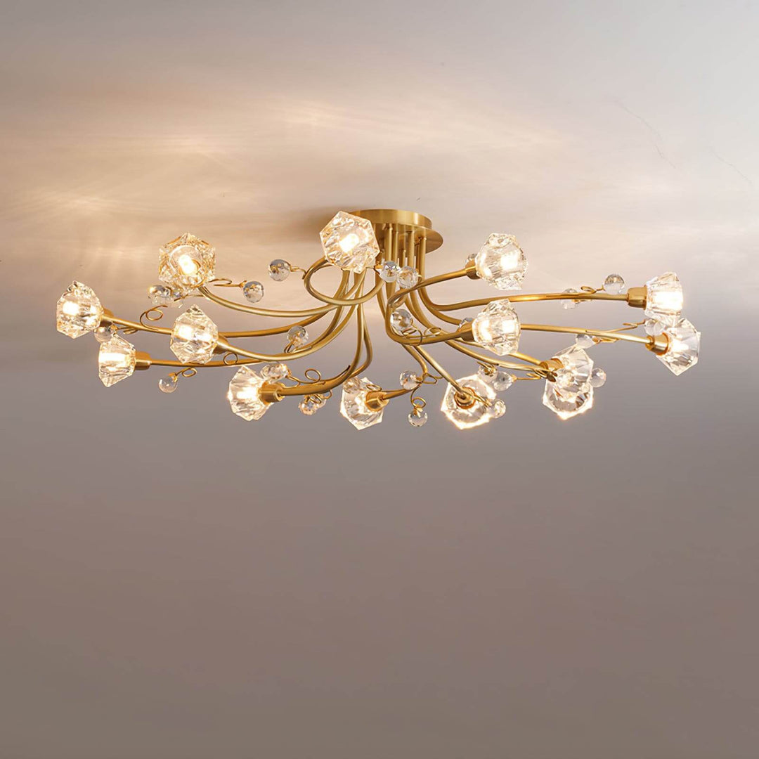 Kavroli Ceiling Light – Nordic Luxury Crystal Ceiling Light