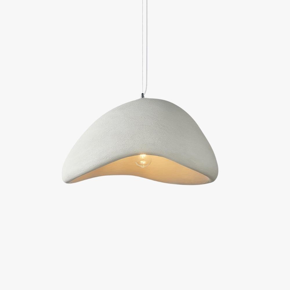 Khmara Halia | Resin Pendant Light for Bedroom in Art Deco White | Vinlighting | Vinlighting