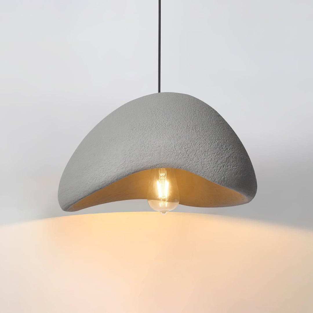 Khmara Halia | Resin Pendant Light for Bedroom in Art Deco White | Vinlighting | Vinlighting